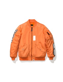 BAPE REFLECTOR SHARK MA-1 - ORANGE prix pour 