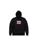 PATTA ADVISORY HEAVY HOODED SWEATER - BLACK pas cheres