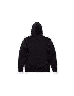 PATTA ADVISORY HEAVY HOODED SWEATER - BLACK pas cheres