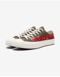 CONVERSE X CDG PLAY MULTI HEART CHUCK TAYLOR ALL STAR '70 LOW Voir les baskets