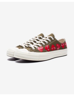 CONVERSE X CDG PLAY MULTI HEART CHUCK TAYLOR ALL STAR '70 LOW Voir les baskets