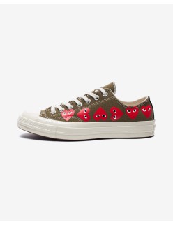 CONVERSE X CDG PLAY MULTI HEART CHUCK TAYLOR ALL STAR '70 LOW Voir les baskets