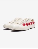 CONVERSE X CDG PLAY MULTI HEART CHUCK TAYLOR ALL STAR '70 LOW Voir les baskets