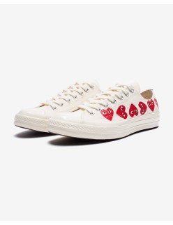 CONVERSE X CDG PLAY MULTI HEART CHUCK TAYLOR ALL STAR '70 LOW Voir les baskets