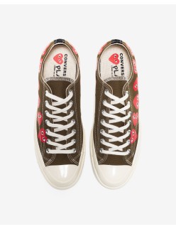 CONVERSE X CDG PLAY MULTI HEART CHUCK TAYLOR ALL STAR '70 LOW Voir les baskets