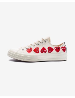 CONVERSE X CDG PLAY MULTI HEART CHUCK TAYLOR ALL STAR '70 LOW Voir les baskets