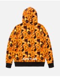 BAPE FLAME WIDE FULL ZIP HOODIE - ORANGE suggérées chez