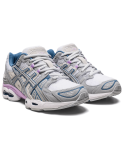 Women’s Asics Gel-Nimbus  9 ‘White/Mid Grey’ (Pastel Pink) en stock