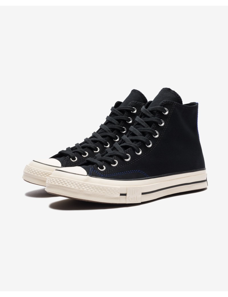 CONVERSE X UNDEFEATED CHUCK 70 HI - BLACK/ NATURALIVORY de l' environnement