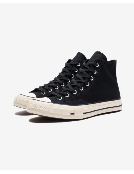 CONVERSE X UNDEFEATED CHUCK 70 HI - BLACK/ NATURALIVORY de l' environnement