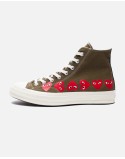 CONVERSE X CDG PLAY MULTI HEART CHUCK TAYLOR ALL STAR '70 HIGH s'inspire de l'anatomie humaine