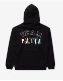 PATTA TEAM PATTA HOODED SWEATER - BLACK Paris Déstockage Promo