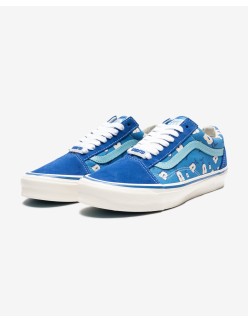 UNDEFEATED X VANS OG OLD SKOOL LX - BLUELOLITE/ MARSHMALLOW du meilleur 