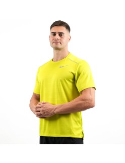 Nike Miller 1.0 Short Sleeve T - Shirt (Neon Green) le concept de la Pate a emporter 