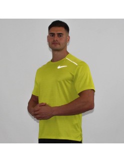 Nike Miller 1.0 Short Sleeve T - Shirt (Neon Green) le concept de la Pate a emporter 