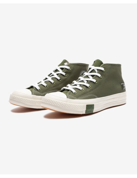 CONVERSE X UNDEFEATED CHUCK 70 MID - CHIVE/ PARCHMENT le des métaux précieux