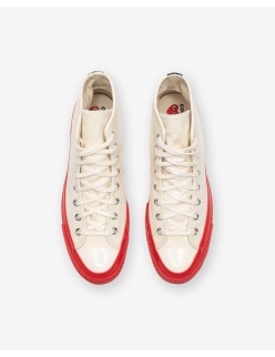 CONVERSE X CDG RED SOLE CHUCK 70 HIGH sélection de produits