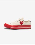 CONVERSE X CDG RED SOLE CHUCK 70 LOW d'Europe débarque