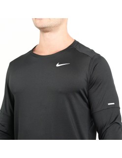 Nike Dri Fit Element Crew Long Sleeve Top (Black) l'achat 