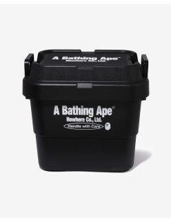 BAPE A BATHING APE MINI STORAGE BOX - BLACK pas cheres