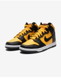 NIKE DUNK HIGH RETRO - UNIVERSITYGOLD/ BLACK/ WHITE/ RED pas cher chine