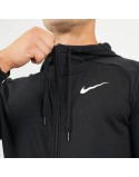 Nike Dri-Fit Full Zip Performance Hoodie (Black/White) Les êtres humains sont 