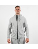 Nike Dri-Fit Full Zip Performance Hoodie (Black/Grey) des créatures d'habitude