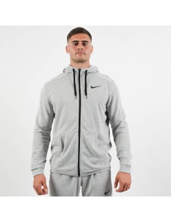 Nike Dri-Fit Full Zip Performance Hoodie (Black/Grey) des créatures d'habitude