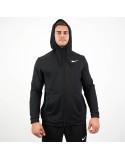 Nike Dri-Fit Full Zip Performance Hoodie (Black/White) Les êtres humains sont 