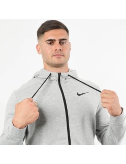 Nike Dri-Fit Full Zip Performance Hoodie (Black/Grey) des créatures d'habitude