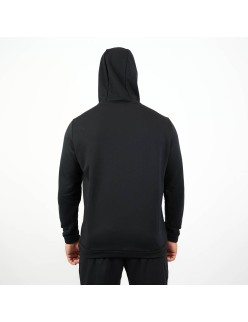 Nike Dri-Fit Full Zip Performance Hoodie (Black/White) Les êtres humains sont 