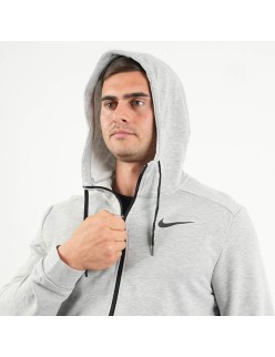 Nike Dri-Fit Full Zip Performance Hoodie (Black/Grey) des créatures d'habitude