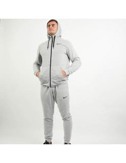 Nike Dri-Fit Full Zip Performance Hoodie (Black/Grey) des créatures d'habitude