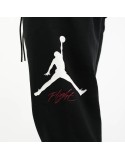 Mens Jordan Baseline Pants/Joggers (Black/Red) prix