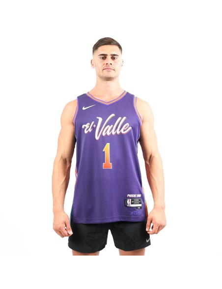 Nike Dri Fit  NBA Swingman Jersey (Devin Booker Phoenix Suns) rembourrage situé sous