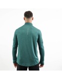 Nike Dri Fit Element 1/2 Zip Long Sleeve Top (Dark Green) suggérées chez