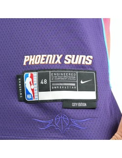 Nike Dri Fit  NBA Swingman Jersey (Devin Booker Phoenix Suns) rembourrage situé sous