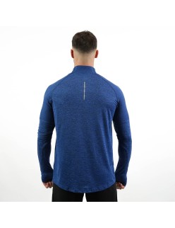 Nike Dri Fit Element 1/2 Zip Long Sleeve Top (Deep Blue) Fin de série