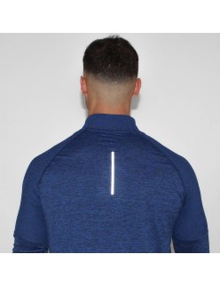 Nike Dri Fit Element 1/2 Zip Long Sleeve Top (Deep Blue) Fin de série