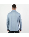 Nike Dri Fit Element 1/2 Zip Long Sleeve Top (Sky Blue) de technologie