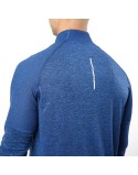 Nike Dri Fit Element 1/2 Zip Long Sleeve Top (Deep Blue) Fin de série