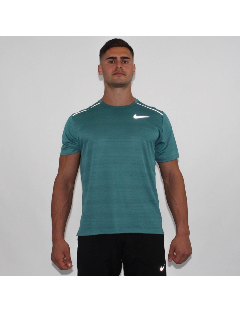 Nike Dri-Fit Miller Short-Sleeve T-Shirt (Dark Teal) commande en ligne