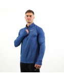 Nike Dri Fit Element 1/2 Zip Long Sleeve Top (Deep Blue) Fin de série