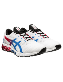 Womens Asics Gel-Quantum 180 5 'White/Blue Coast' l'évolution des habitudes 