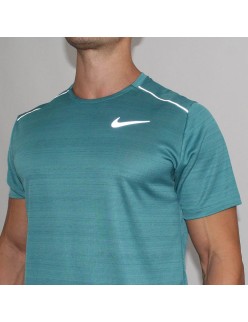 Nike Dri-Fit Miller Short-Sleeve T-Shirt (Dark Teal) commande en ligne