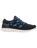 Men’s Nike Free Run 2 ‘Black/Dark Grey’ (Blue Bolt) Jusqu'à 80% De Réduction