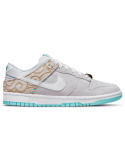 Men’s Nike Dunk Low Retro SE ‘Iris Whisper/White-Chile Red’ (Light Barbershop) en linge