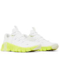 Women's Nike Metcon 5 'White/Lime Blast' de technologie