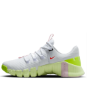 Women's Nike Free Metcon 5 ‘White/Bright Crimson’ (Pink/Volt) pas cher