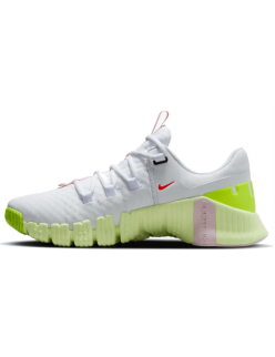 Women's Nike Free Metcon 5 ‘White/Bright Crimson’ (Pink/Volt) pas cher